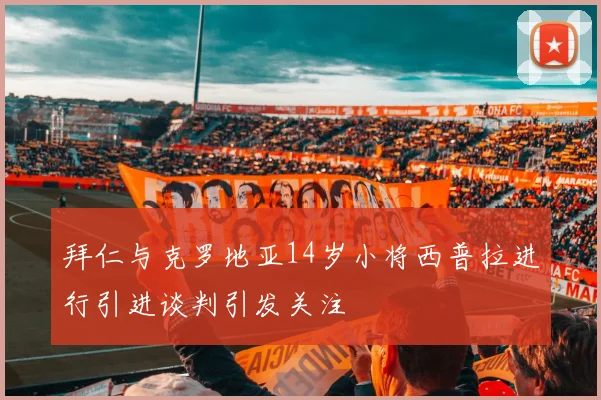 拜仁与克罗地亚14岁小将西普拉进行引进谈判引发关注